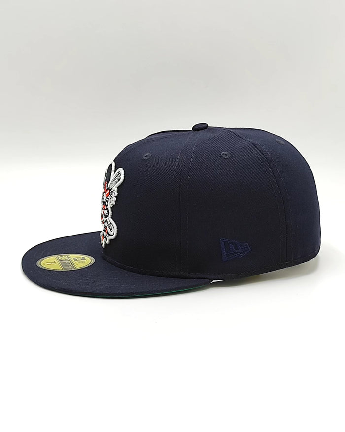 New Era Detroit tigers stadium patch navy throwback edition 59fifty fitted cap