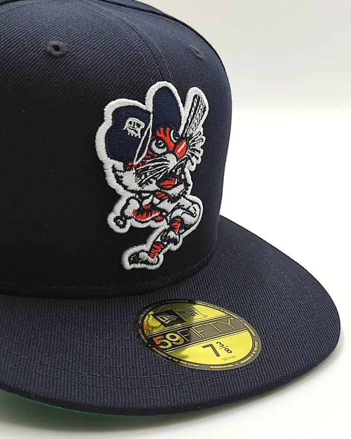 New Era Detroit tigers stadium patch navy throwback edition 59fifty fitted cap