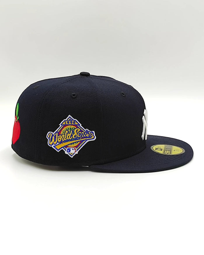 New Era New york yankees liberty navy edition 59fifty fitted cap apple