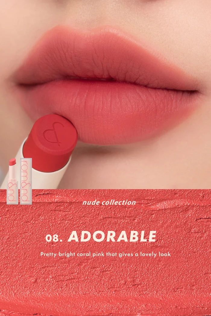 Romand Zero Matte Lipstick | GlamTouch