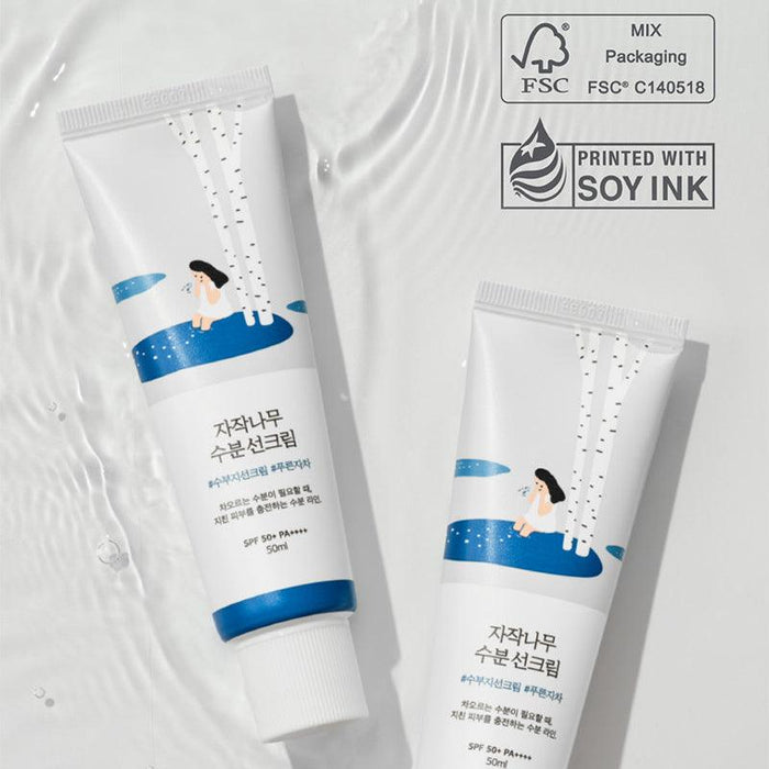 [ROUND LAB] Birch Juice Moisturizing Sunscreen SPF 50+ PA++++ 50ml ROUND LAB