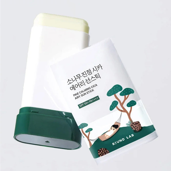 [ROUND LAB] Pine Calming Cica Airy Sun Stick SPF 50+ PA++++ 19g - Ballagrio