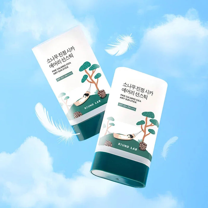 [ROUND LAB] Pine Calming Cica Airy Sun Stick SPF 50+ PA++++ 19g - Ballagrio