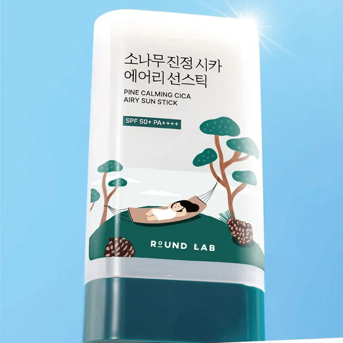 [ROUND LAB] Pine Calming Cica Airy Sun Stick SPF 50+ PA++++ 19g - Ballagrio