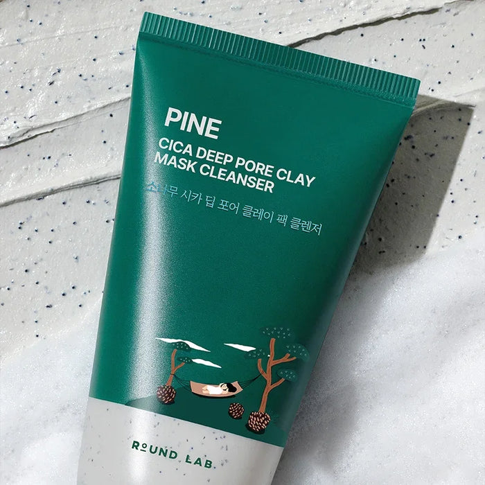[ROUND LAB] Pine Cica Deep Pore Clay Mask Cleanser 150ml - Ballagrio