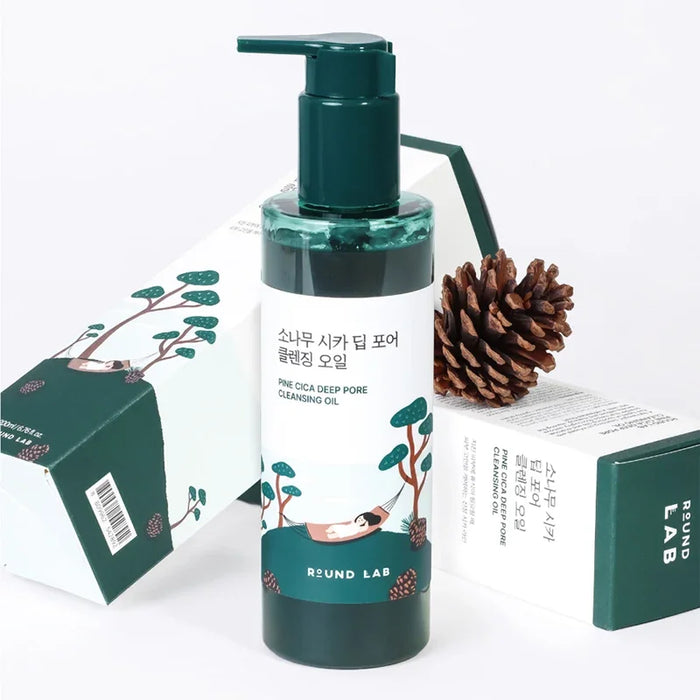 [ROUND LAB] Pine Cica Deep Pore Cleansing Oil 200ml - Ballagrio
