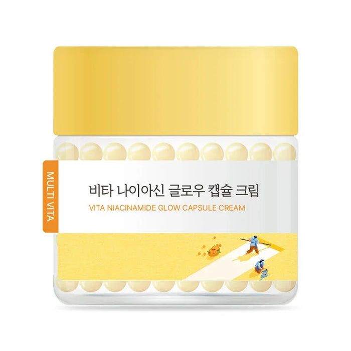 [ROUND LAB] Vita Niacinamide Glow Capsule Cream 50ml - Ballagrio