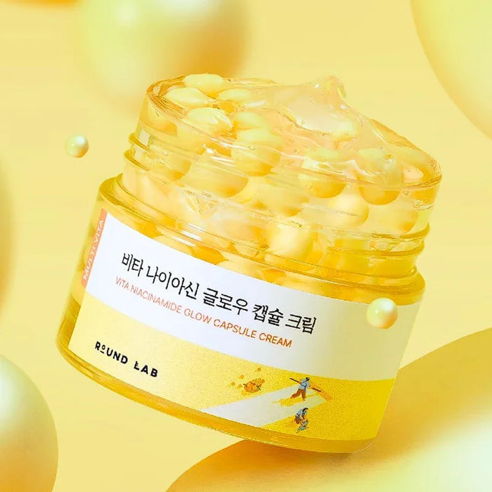 [ROUND LAB] Vita Niacinamide Glow Capsule Cream 50ml - Ballagrio