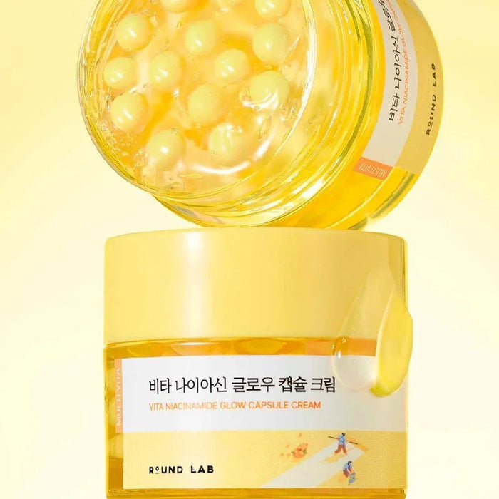[ROUND LAB] Vita Niacinamide Glow Capsule Cream 50ml - Ballagrio