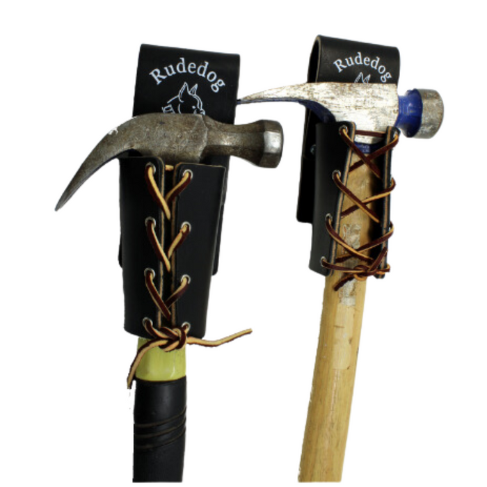 Rudedog USA Adjustable Lace-Up Hammer Holder-High Mount-No Slap #3033 - Ironworkergear