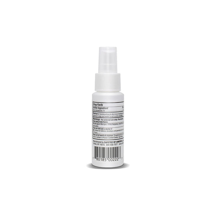 Safetec Instant Hand Sanitizer Spray, Fresh Scent, 2 fl oz, Case of 24