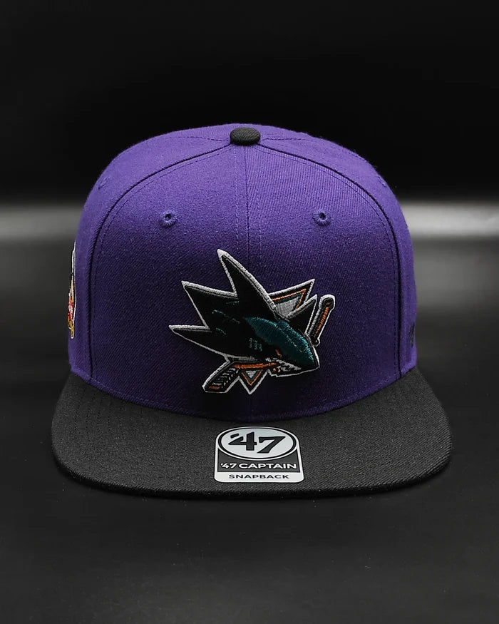 San jose sharks 1996 all star game patch snapback hat - 47 brand