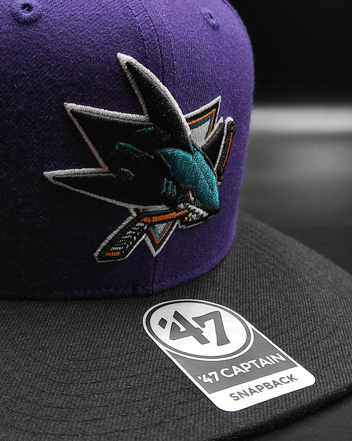 San jose sharks 1996 all star game patch snapback hat - 47 brand