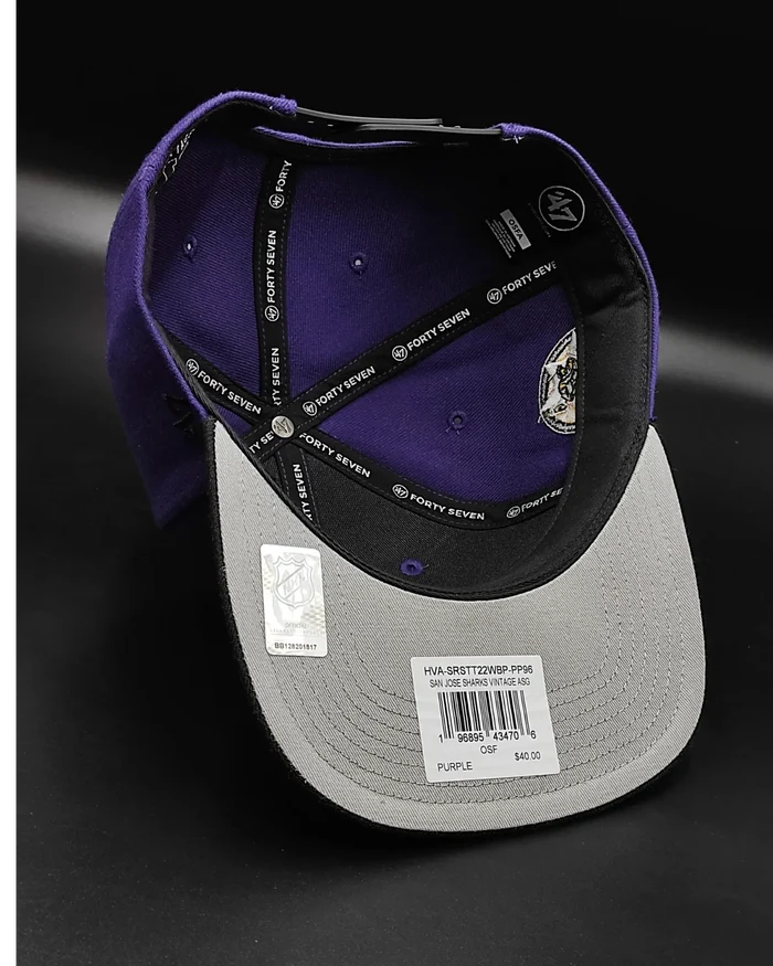 San jose sharks 1996 all star game patch snapback hat - 47 brand