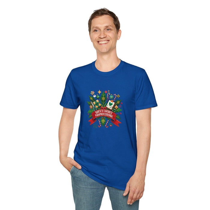 Santa's Favorite Paraprofessional Unisex Tee ✏️🎅 - Whippie's