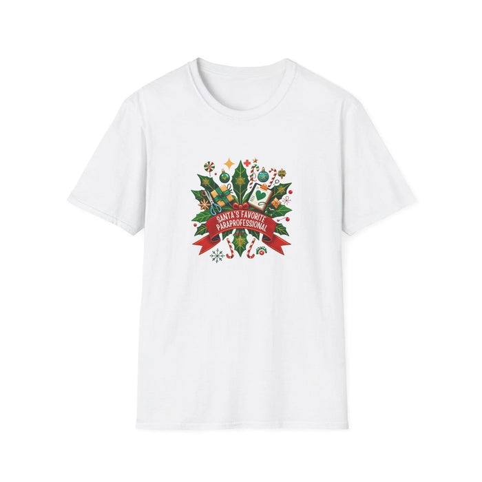 Santa's Favorite Paraprofessional Unisex Tee ✏️🎅 - Whippie's