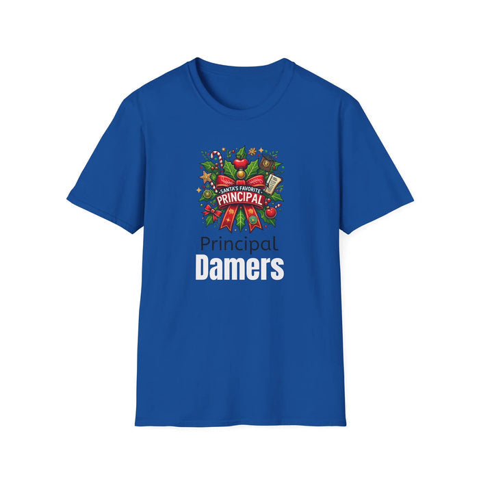 Santa™s Favorite School Principal Christmas Shirt | Unisex Tee