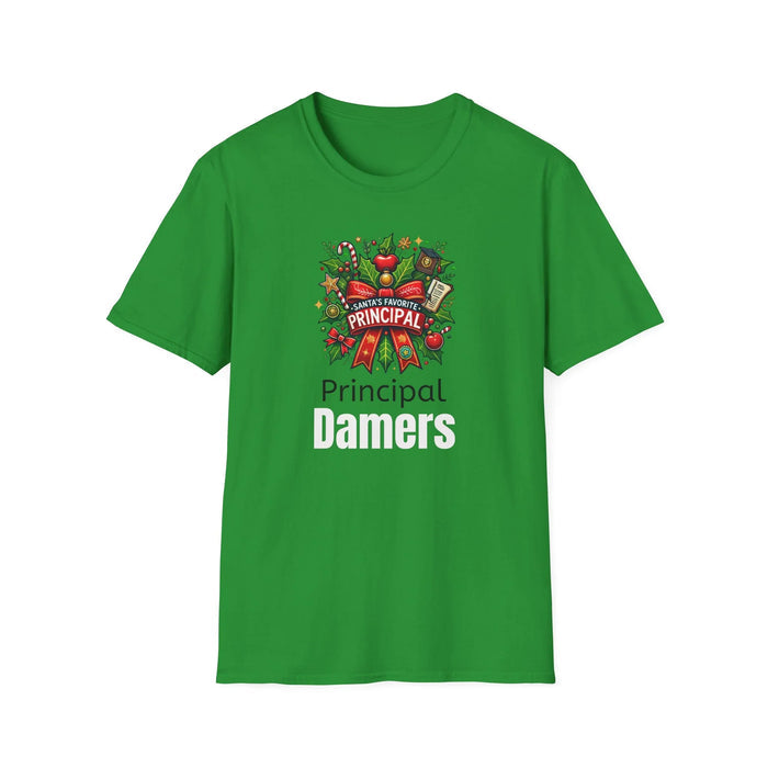 Santa™s Favorite School Principal Christmas Shirt | Unisex Tee