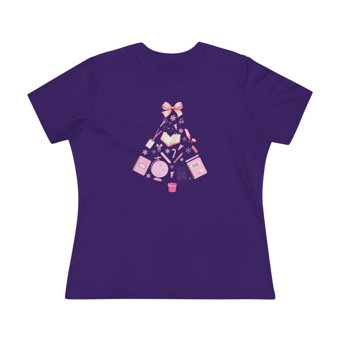 Santa's Favorite Teacher - A Sparkling Christmas in the Classroom! 🎄✨ Women's Softstyle T-shirt - Whippie's