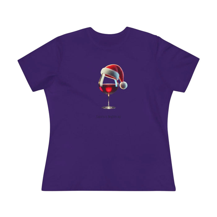 Santa's Nightcap - Women's Softstyle Tee - Whippie's