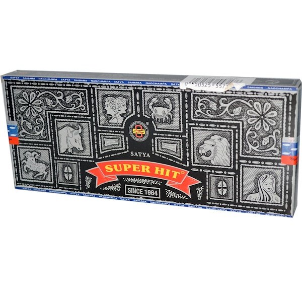 SATYA SUPERHIT INCENSE 15g X 12 BOXES