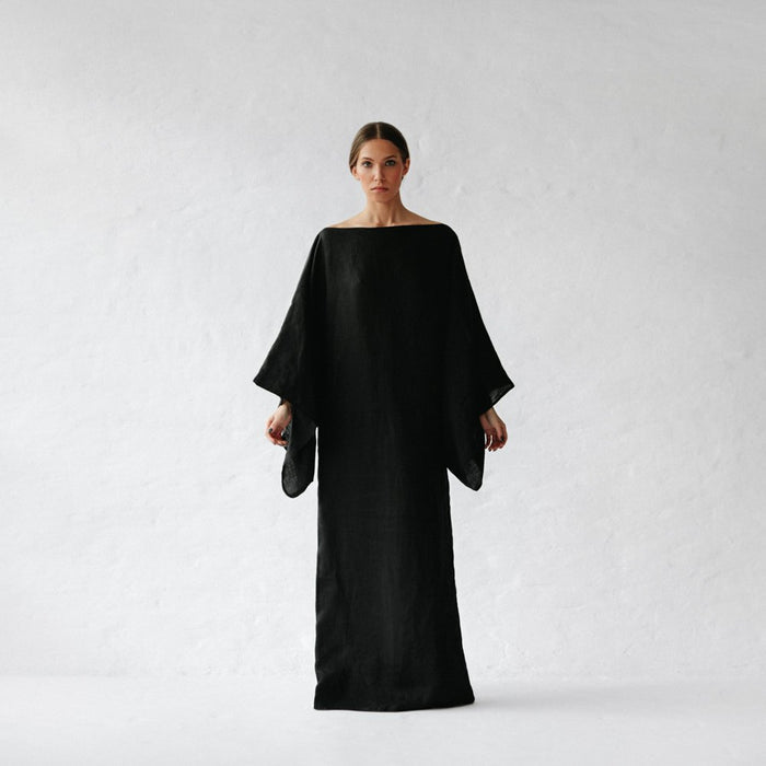 Seaside Tones Kiko Dress - Black