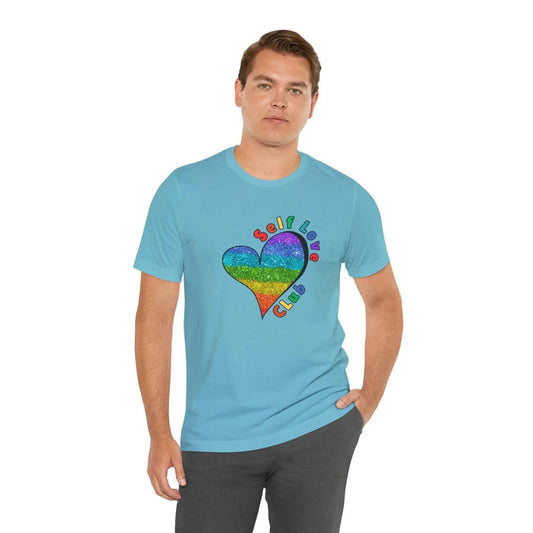 ❤️‍🔥 Self Love Club 🌈 Unisex Tee ✨ Join the club, love yourself! - Whippie's