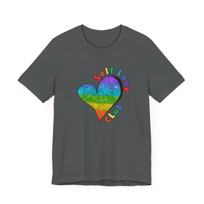 ❤️‍🔥 Self Love Club 🌈 Unisex Tee ✨ Join the club, love yourself! - Whippie's