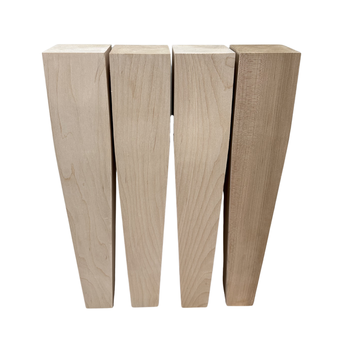 Shaker Style Wooden Table Legs