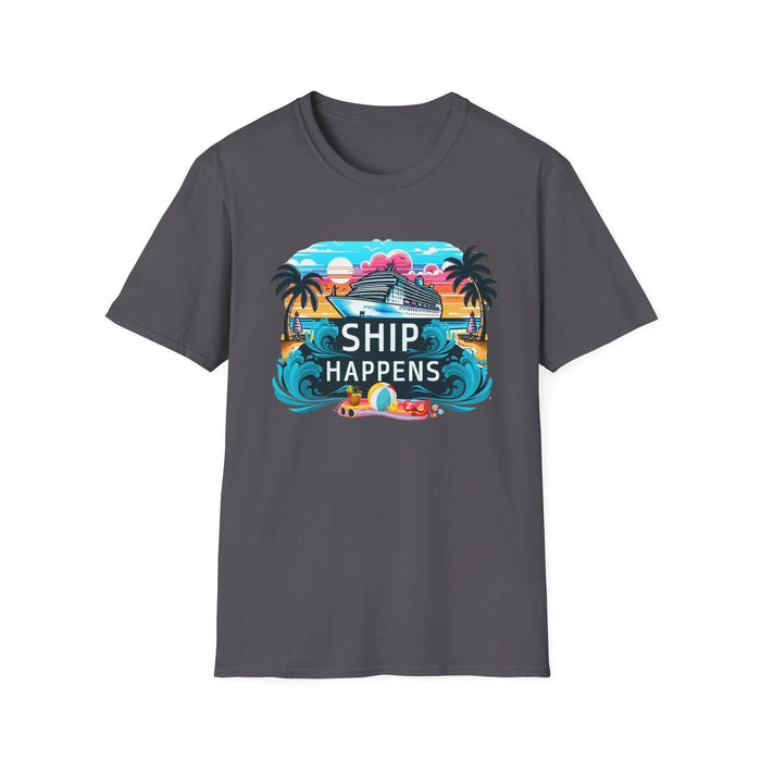 Ship Happens 🛳️🌊 Unisex Tee 🌴 (It's all part of the adventure! 😉) - Whippie's