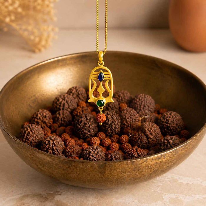 Shivoham Trishul Necklace