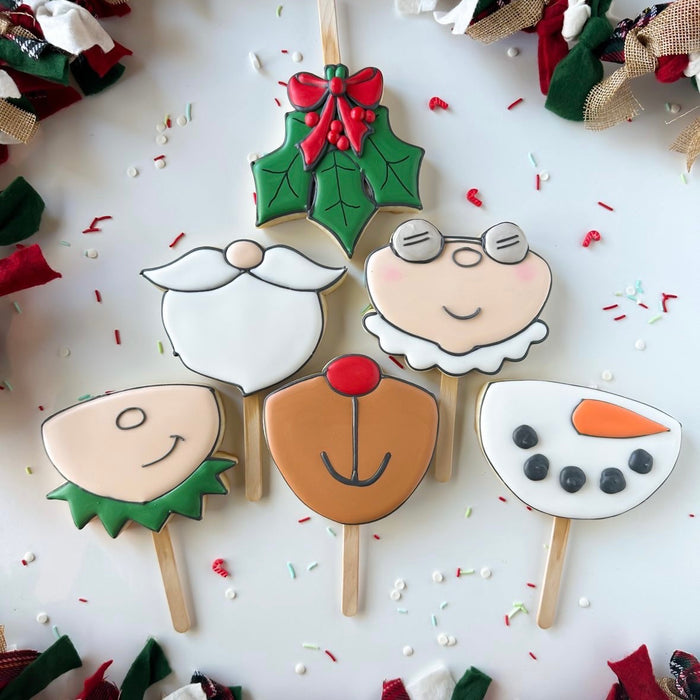 Sho Dough Christmas Cookie Pop Cutters