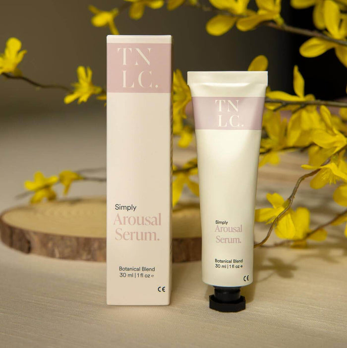 Simply Arousal Serum 30ml, a botanical intimacy serum for enhancing arousal and intimate moments.