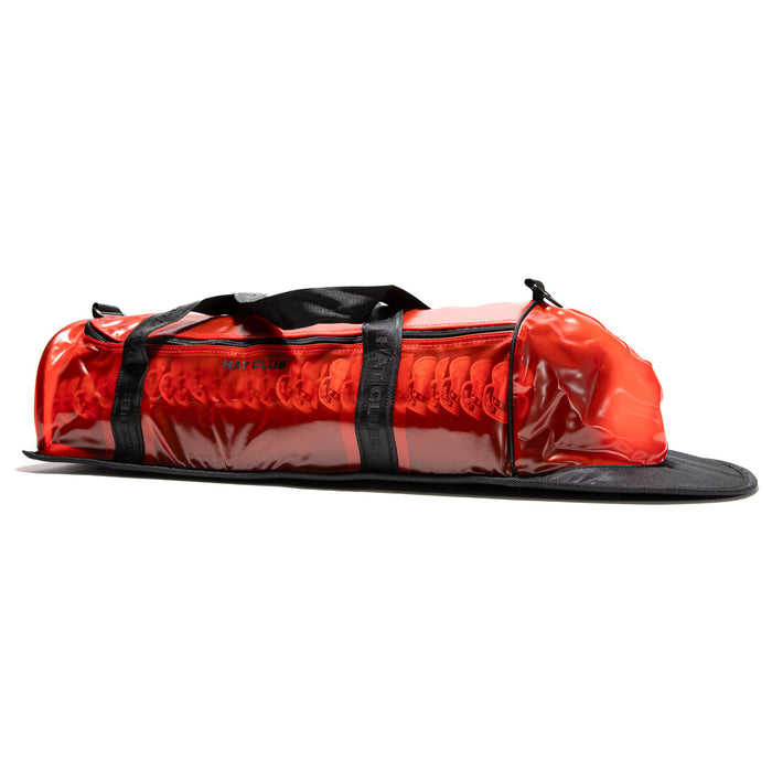 Sistema de almacenamiento para 30 gorras de hatclub carrier Rojo