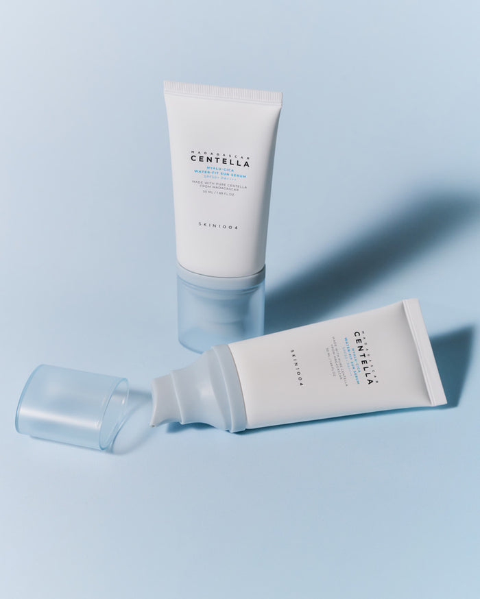 SKIN1004 - Madagascar Centella Hyalu-Cica Water-Fit Sun Serum Twin Pack | GlamTouch UK