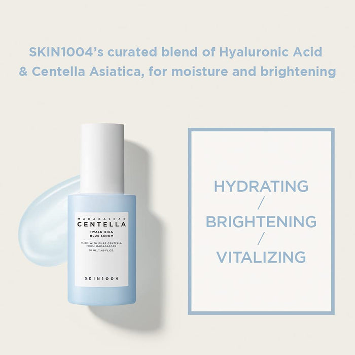SKIN1004 Madagascar Centella Hyalu-Cica Blue Serum 50ml | GlamTouch UK