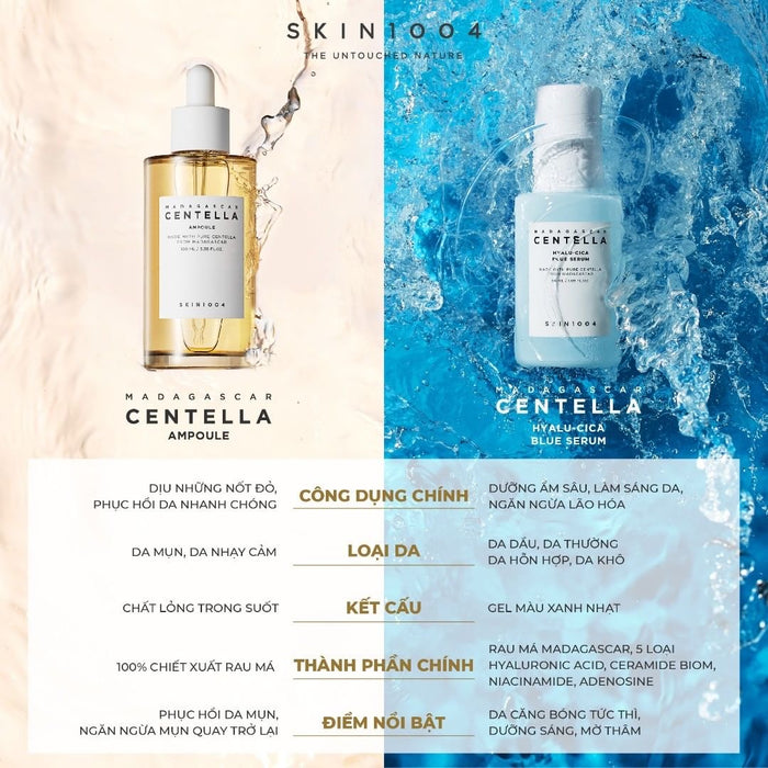 SKIN1004 Madagascar Centella Hyalu-Cica Blue Serum 50ml - Glam Touch UK