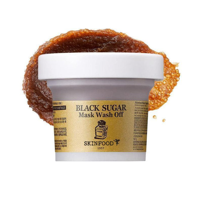 [SKINFOOD] Black Sugar Mask Wash Off 120g SKINFOOD