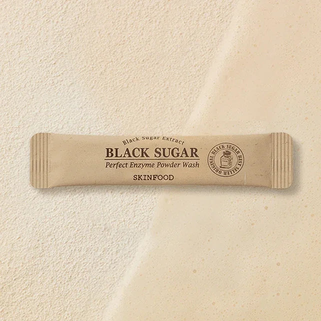 [SKINFOOD] Black Sugar Perfect Enzyme Powder Wash 1.2g*30EA - Ballagrio