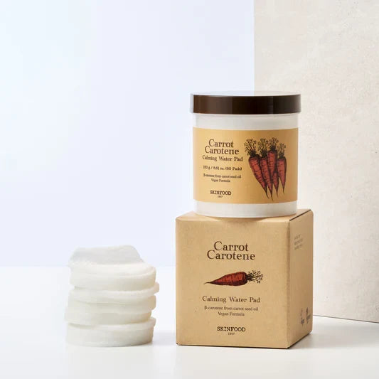 Skinfood Carrot Carotene Calming Water Pad (60 pads) | GlamTouch UK