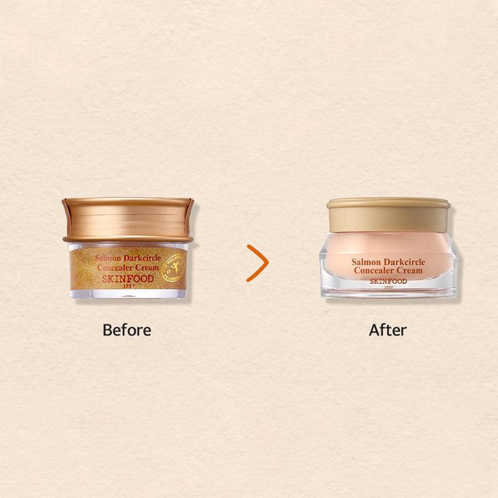 [SKINFOOD] Salmon Darkcircle Concealer Cream #02 Beige 10g - Ballagrio