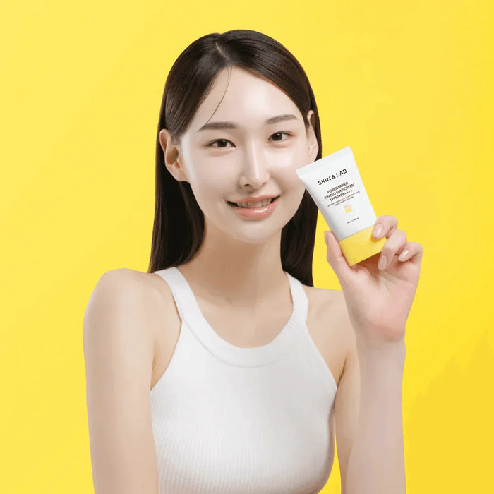 [SKIN&LAB] Porebarrier Tinted Sunscreen SPF 50+ PA++++ 50ml - Ballagrio