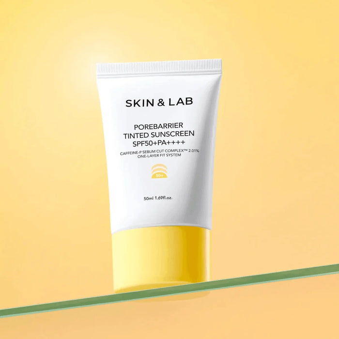 [SKIN&LAB] Porebarrier Tinted Sunscreen SPF 50+ PA++++ 50ml - Ballagrio