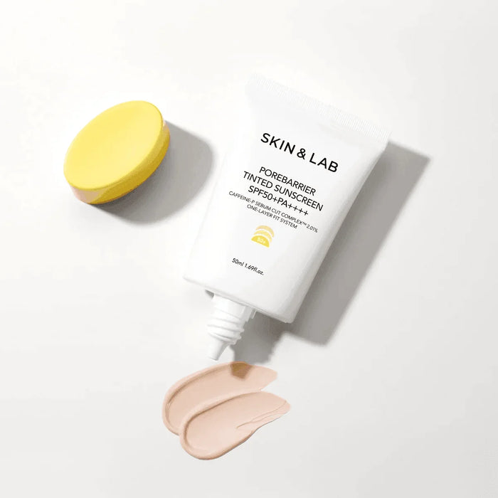[SKIN&LAB] Porebarrier Tinted Sunscreen SPF 50+ PA++++ 50ml - Ballagrio
