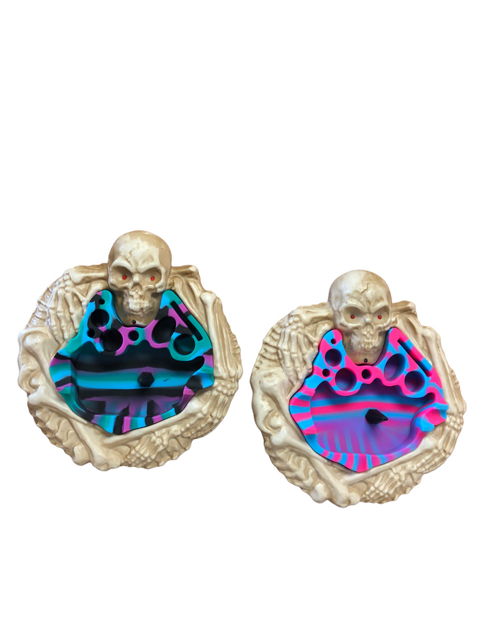 SKULL SILICONE ASHTRAY
