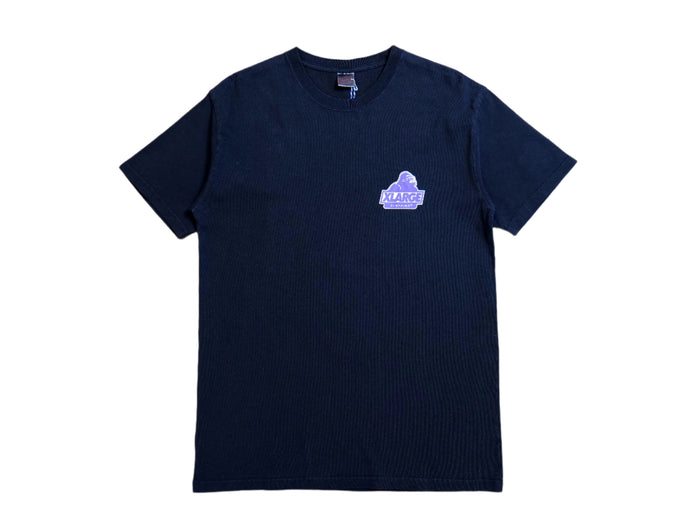 Slanted T-Shirt - Black / Purple