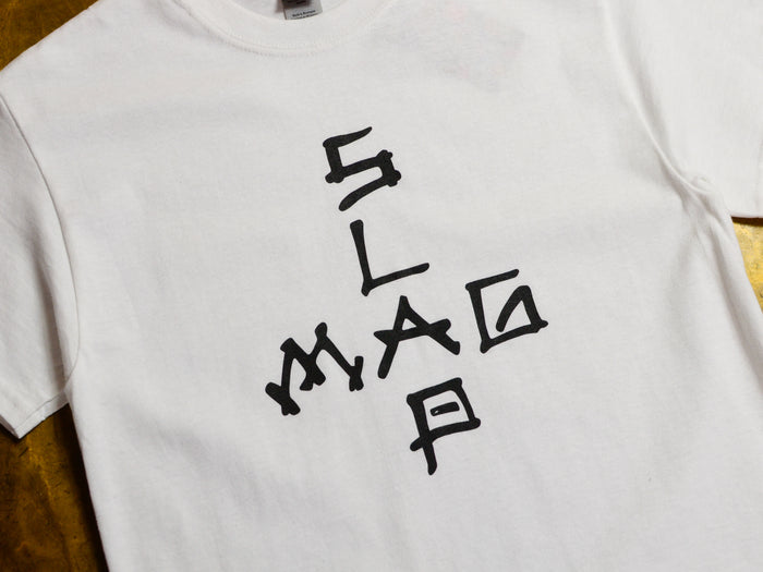 Slap Cross Logo T-Shirt - White