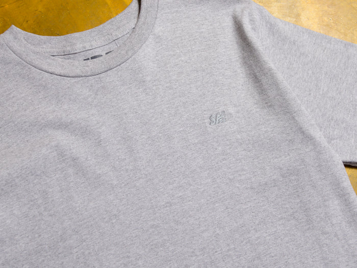 SM Micro Embroidered T-Shirt - Athletic Heather / Grey
