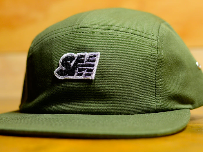 SM Patch 5 Panel Cap - Army