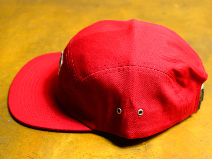 SM Patch 5 Panel Cap - Cardinal